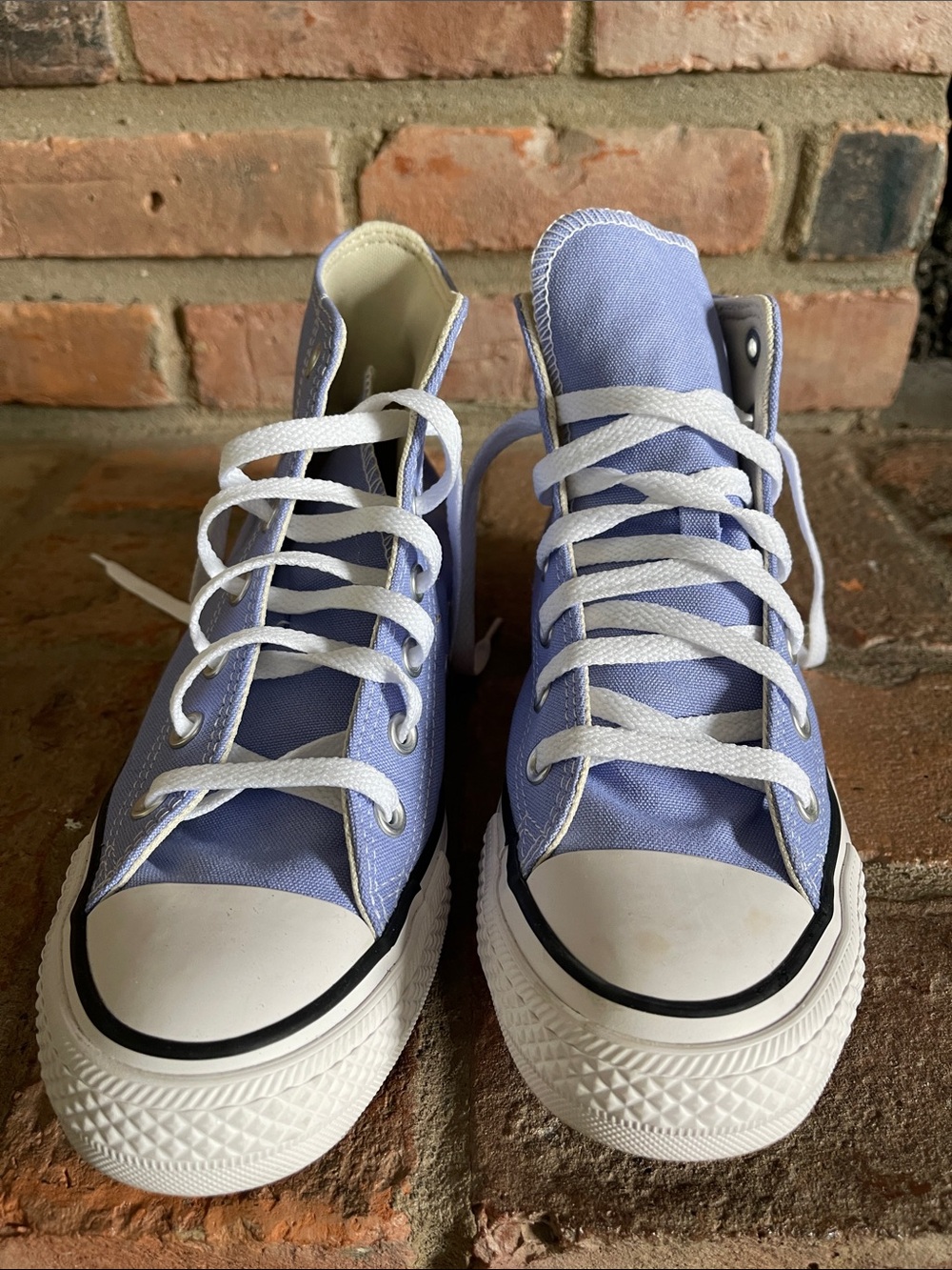 Converse Women’s High Top Sneakers - Light Purple - Picture 2 of 4